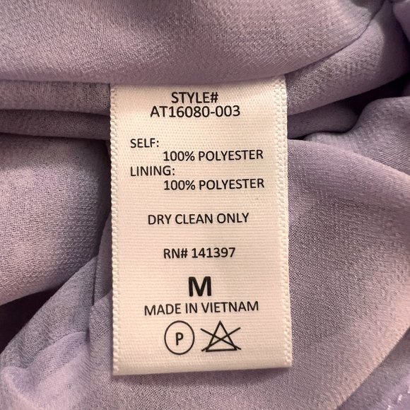 Astr Purple Floral Blouse - Picture 7 of 7